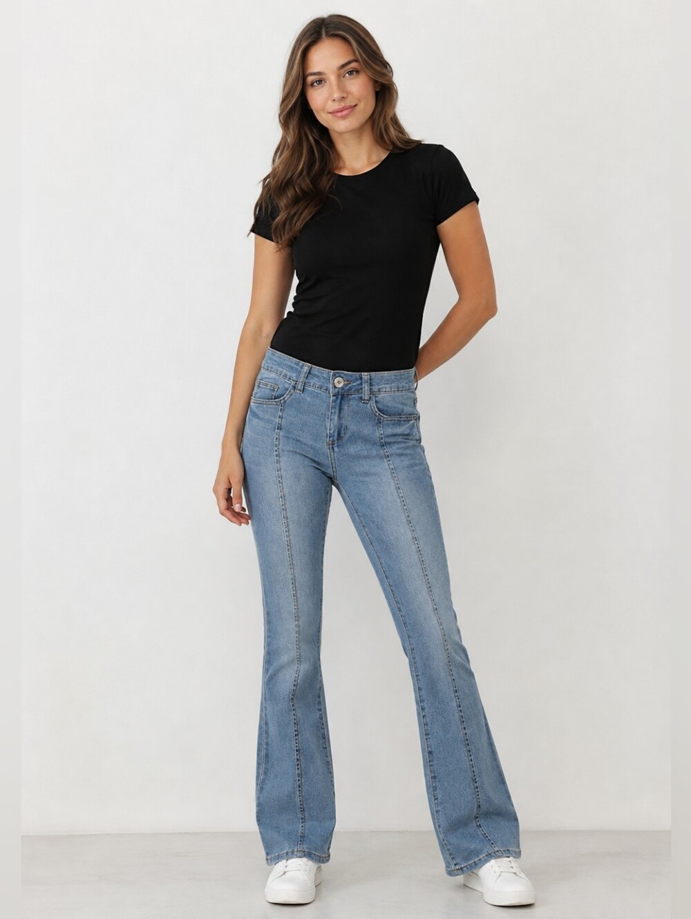 GoGo Bootcut Jeans Light Blue-24,NWT
